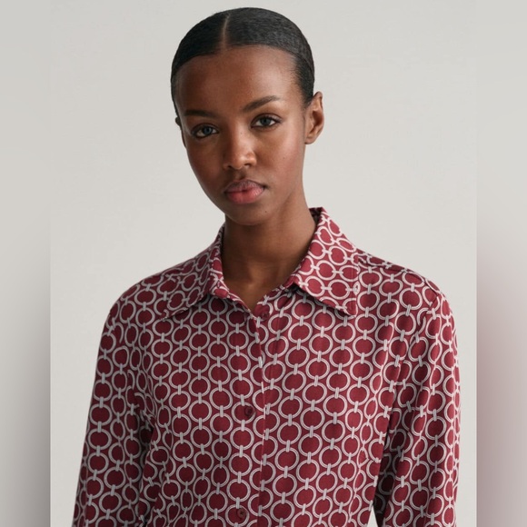 GANT Slim fit Geometric Shirt - Picture 2 of 4